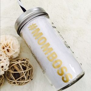 Custom Made Mason Jar Tumbler