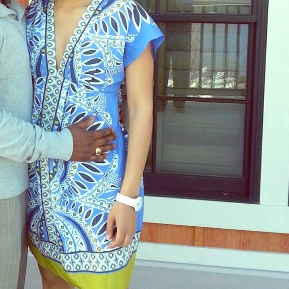Silk dress from Banana Republic