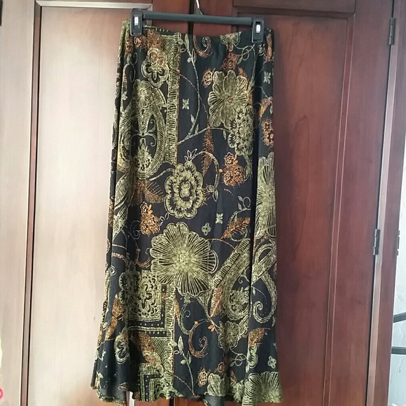 Mid calf skirt
