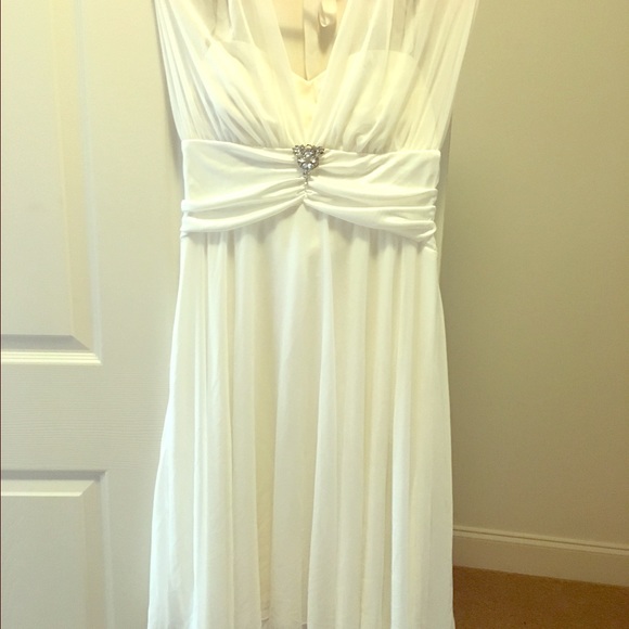 White evening/bridal dress