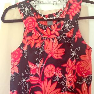 Stylish Ann Taylor sleeveless top.