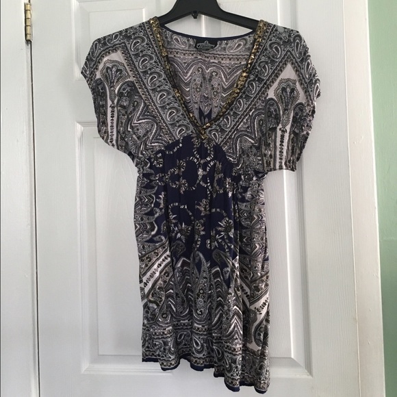 Long beautifully designed shirt.