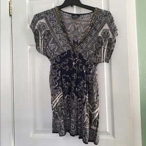 Long beautifully designed shirt.