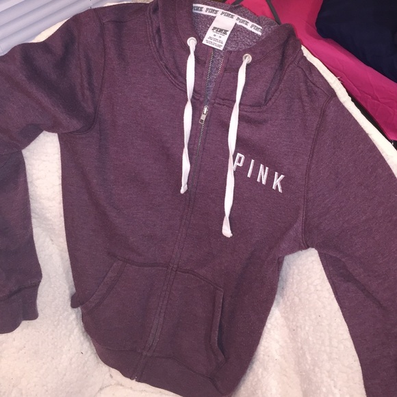 Burgundy VS Pink Hoodie