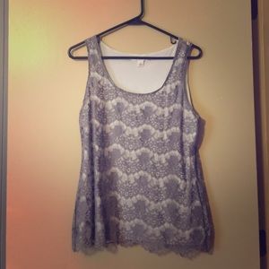 Banana Republic lace top!