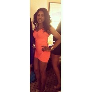 Arden B Pink Bandage Dress