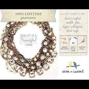 Gorgeous jewelry by Chloe and Isabel.