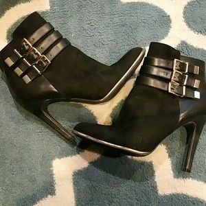 Black & Gold Booties