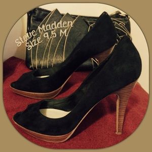 Steve Madden ✨ Black Stilettos