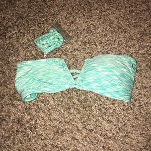 Strapless rip curl top