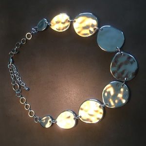 Silver Circle Necklace