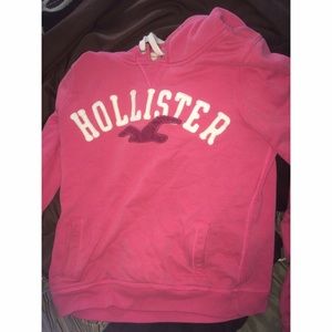 Pink Hollister Hoodie