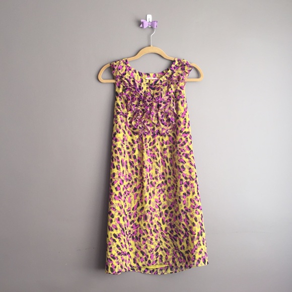 Matthew Williamson Dresses & Skirts - Green and Purple Print Matthew Williamson Dress