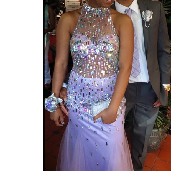 Lavender Prom dress