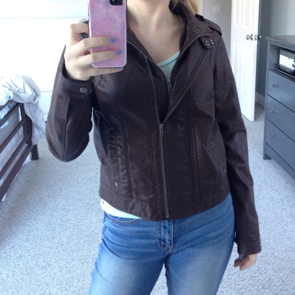Brown Leather Jacket
