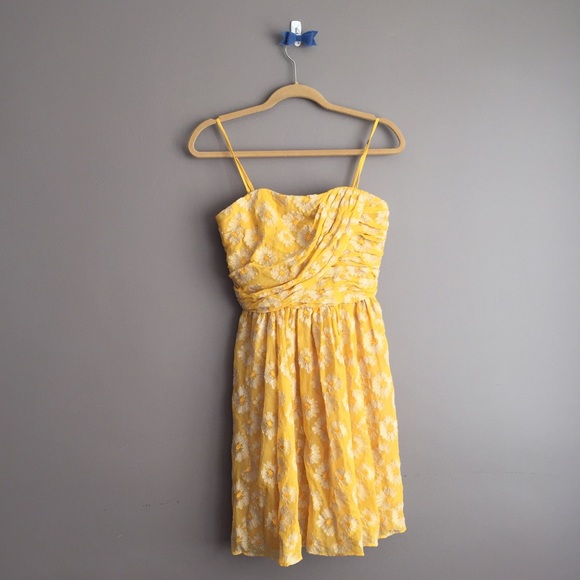 Adorable Yellow Frock! By Tracy Reese Dress NWT
