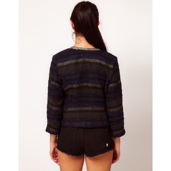 River Island Bling Trim Jacket - Picture 2 of 4