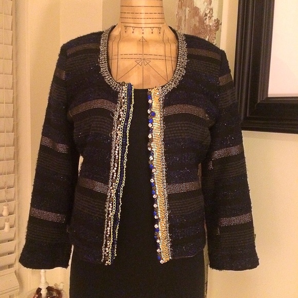 River Island Bling Trim Jacket - Picture 4 of 4