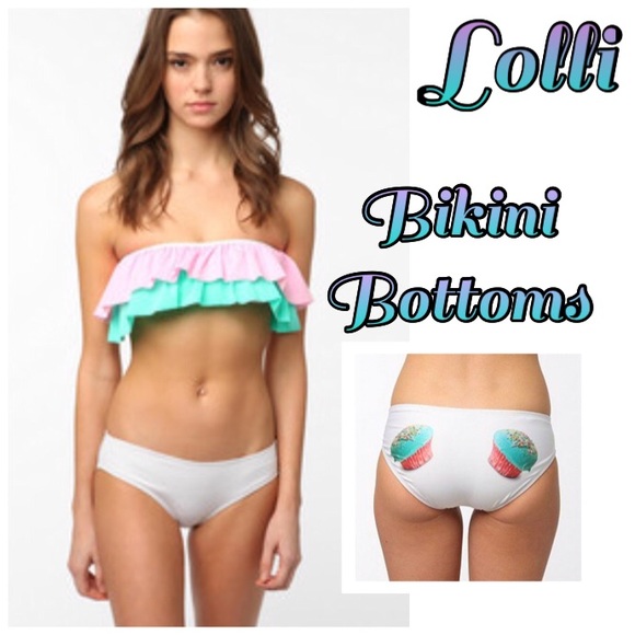 🆕LOLLI - CUPCAKE BIKINI BOTTOMS