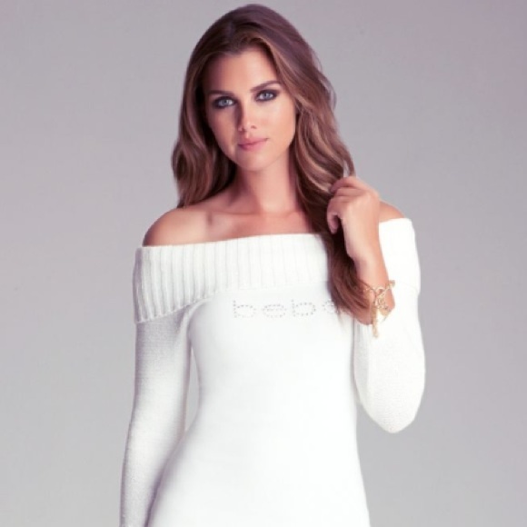 NWOT BEBE Off Shoulder