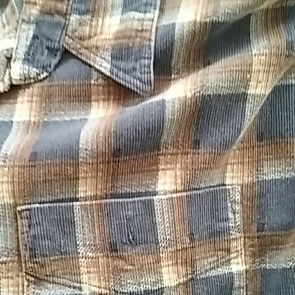 Men's long sleeve button down, light corrduroy, sh - Picture 4 of 4