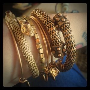 Alex and ani vintage sixty six bracelets