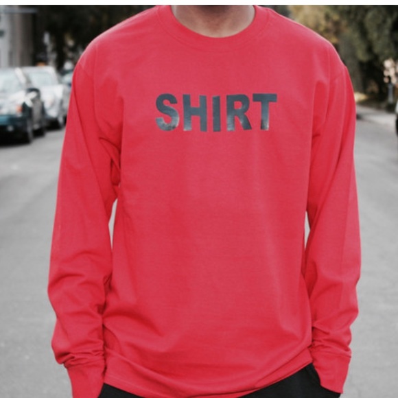 Red/Black Long-Sleeve T-Shirt