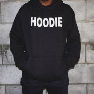 Black/White "Hoodie"