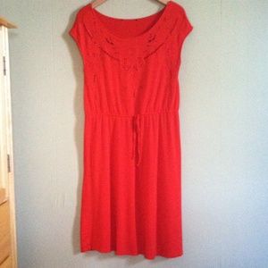 Red Jersey Dress