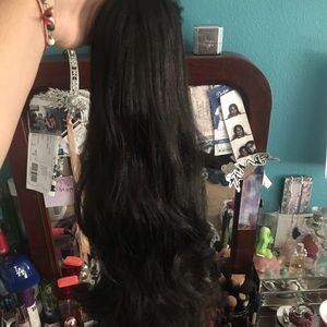 27" Drawstring pony wrap extension