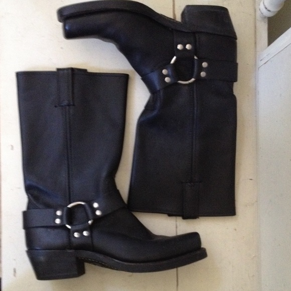 Frye Shoes - 🎉Frye Black Harness Boots🎉