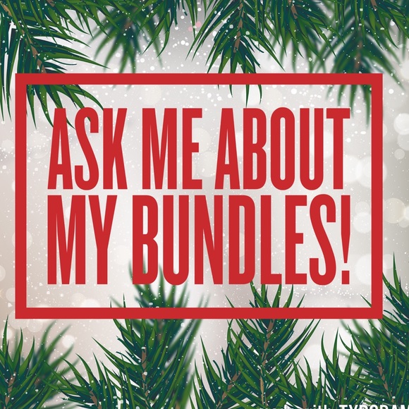I love to bundle and accept offers!