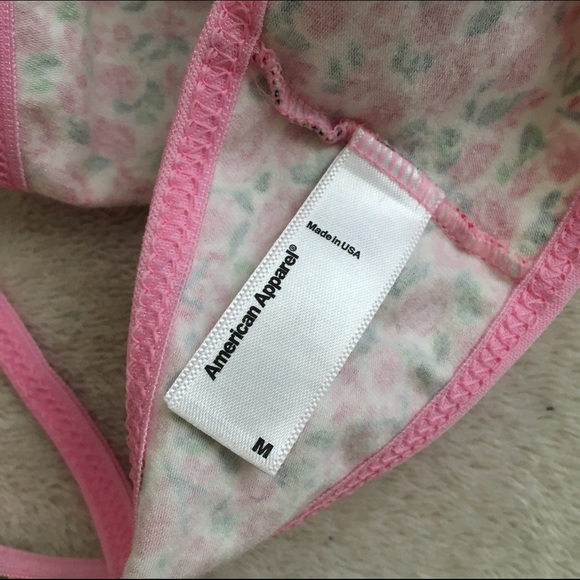 TRADED // NWOT AA floral bralette - Picture 2 of 2