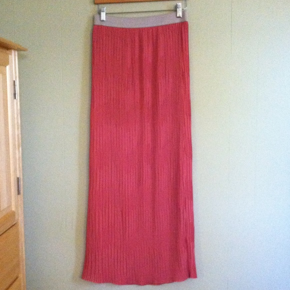 Pink Maxi Skirt