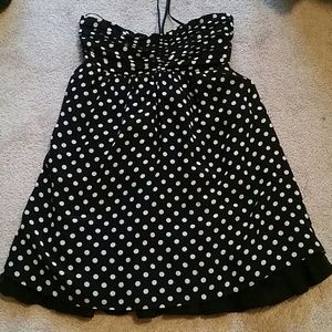 Black and white dress