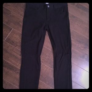 Paige Denim Black Legging Material