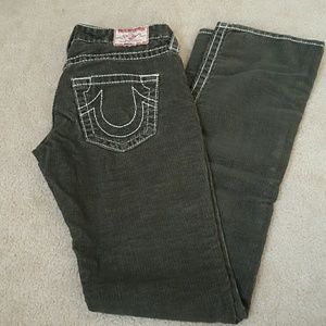 True Religion cords!