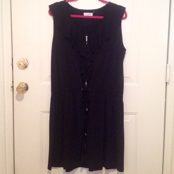 Calvin Klein zip up dress