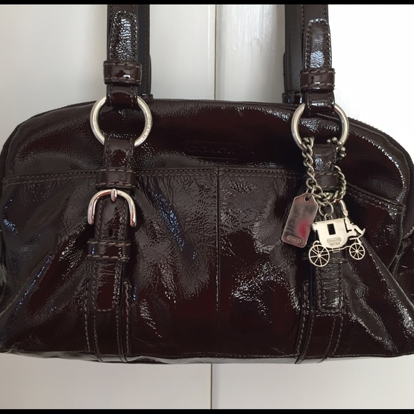 Coach Soho Patent Satchel Handbag