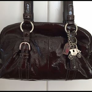 Coach Soho Patent Satchel Handbag
