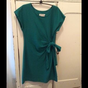 Anthropologie Emerald Green Dress, Small