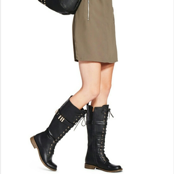 Justfab combat boots