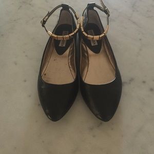 Steve Madden flats with ankle strap