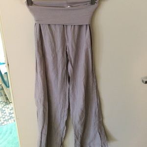 100% linen pants