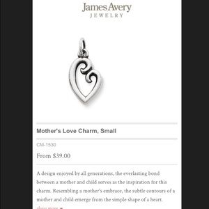 James Avery Mothers love necklace