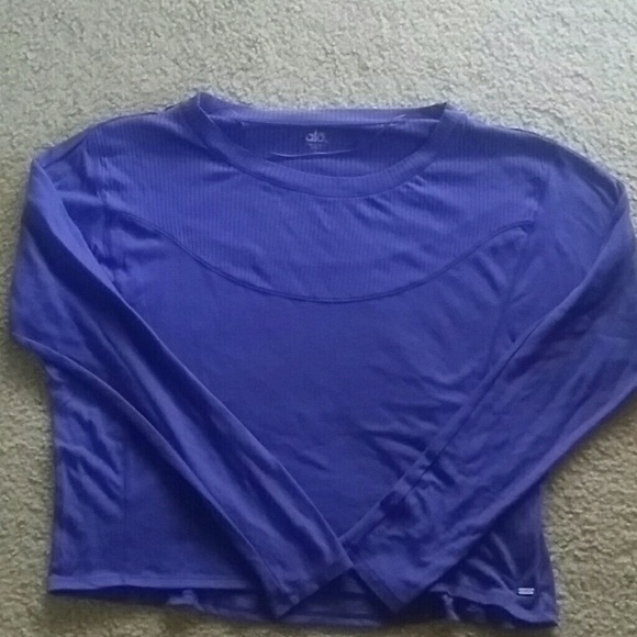 Indoor/outdoor breathable yoga top.