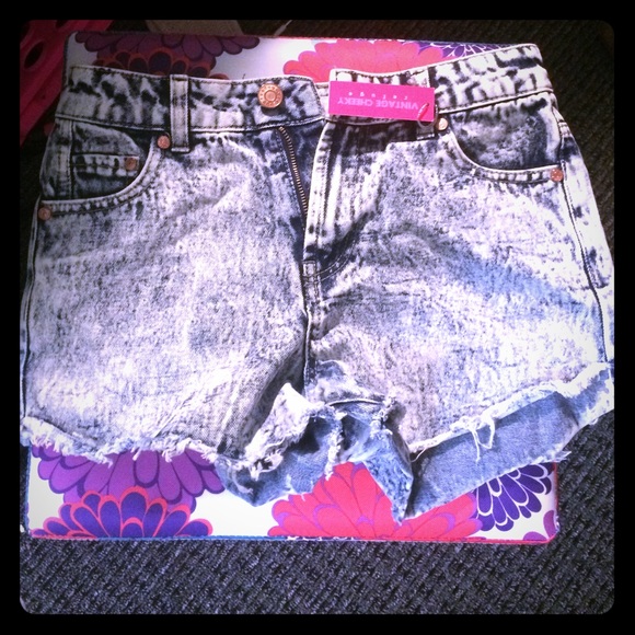 High waisted shorts