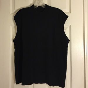 Black Coldwater Creek sleeveless top NWT