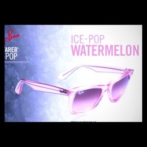 Ray Ban Women's Ice Pop Wayfarer's Watermelon!!!