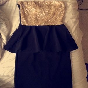 Peplum dress